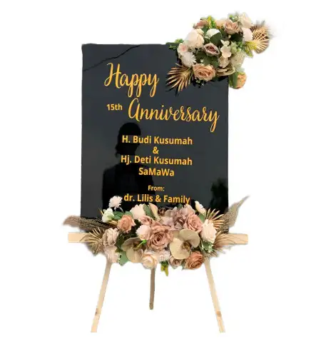 Papan Bunga Akrilik Srowot